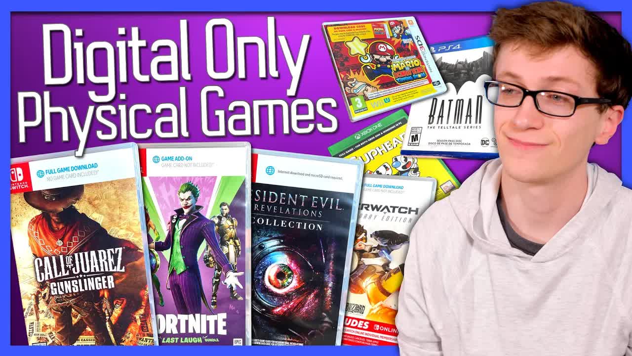 Digital Only Physical Games